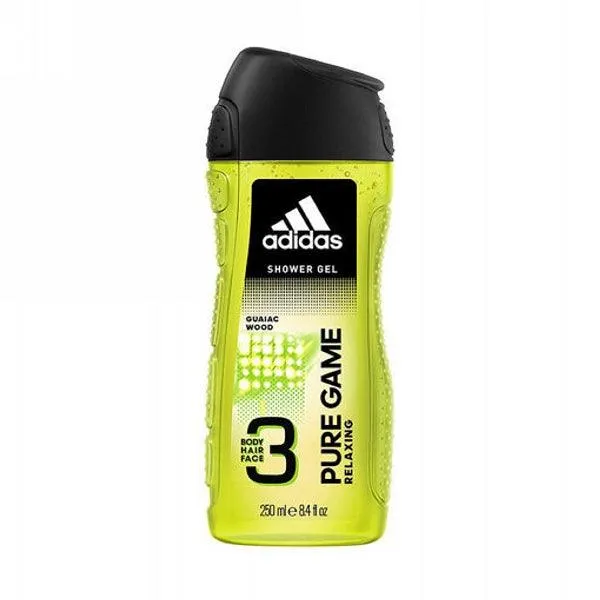 ADIDAS PURE GAME GUALIAC WOOD SHOWER GEL 250ML