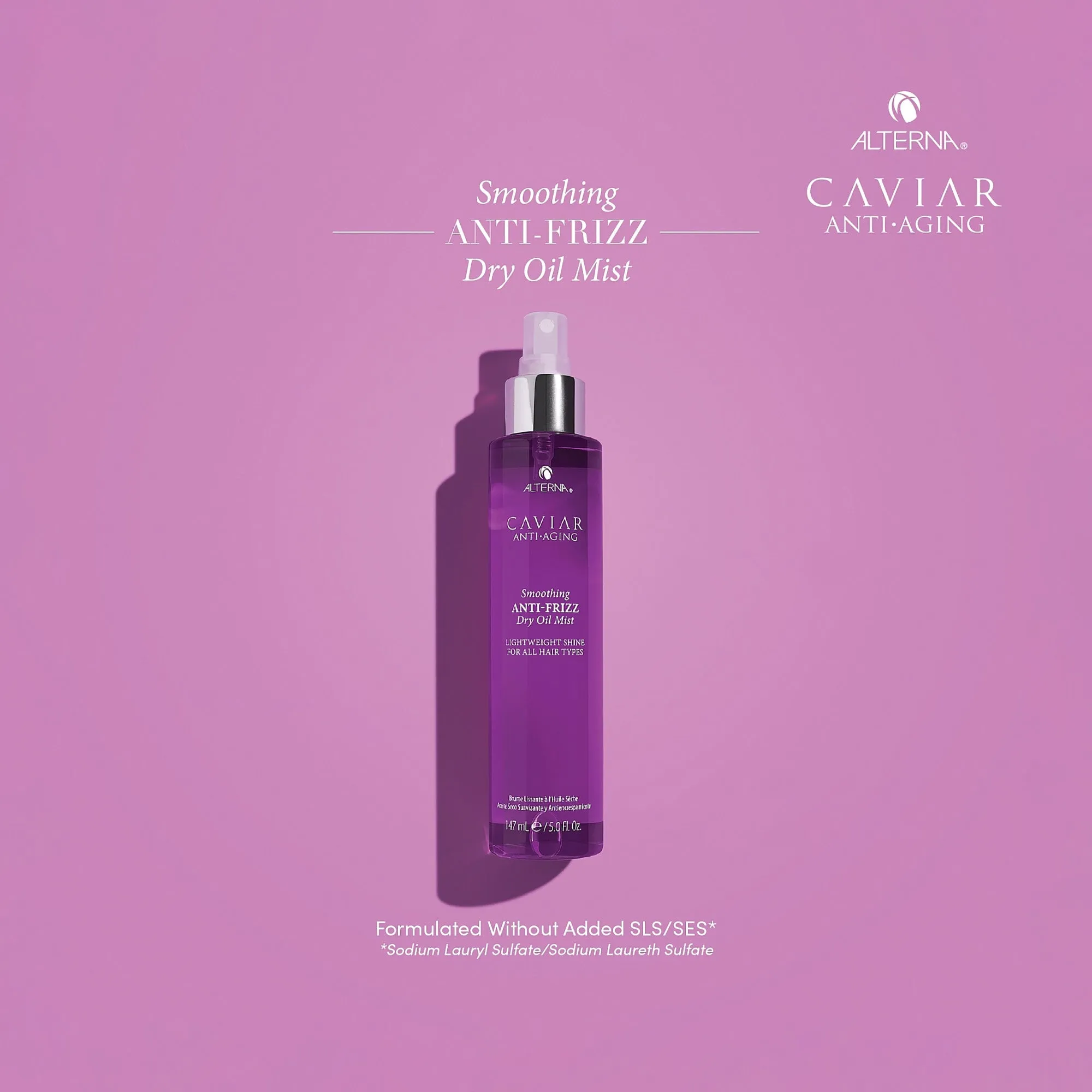 Alterna Caviar Anti-Aging Smoothing Anti-Frizz Dry Oil Mist - 5oz