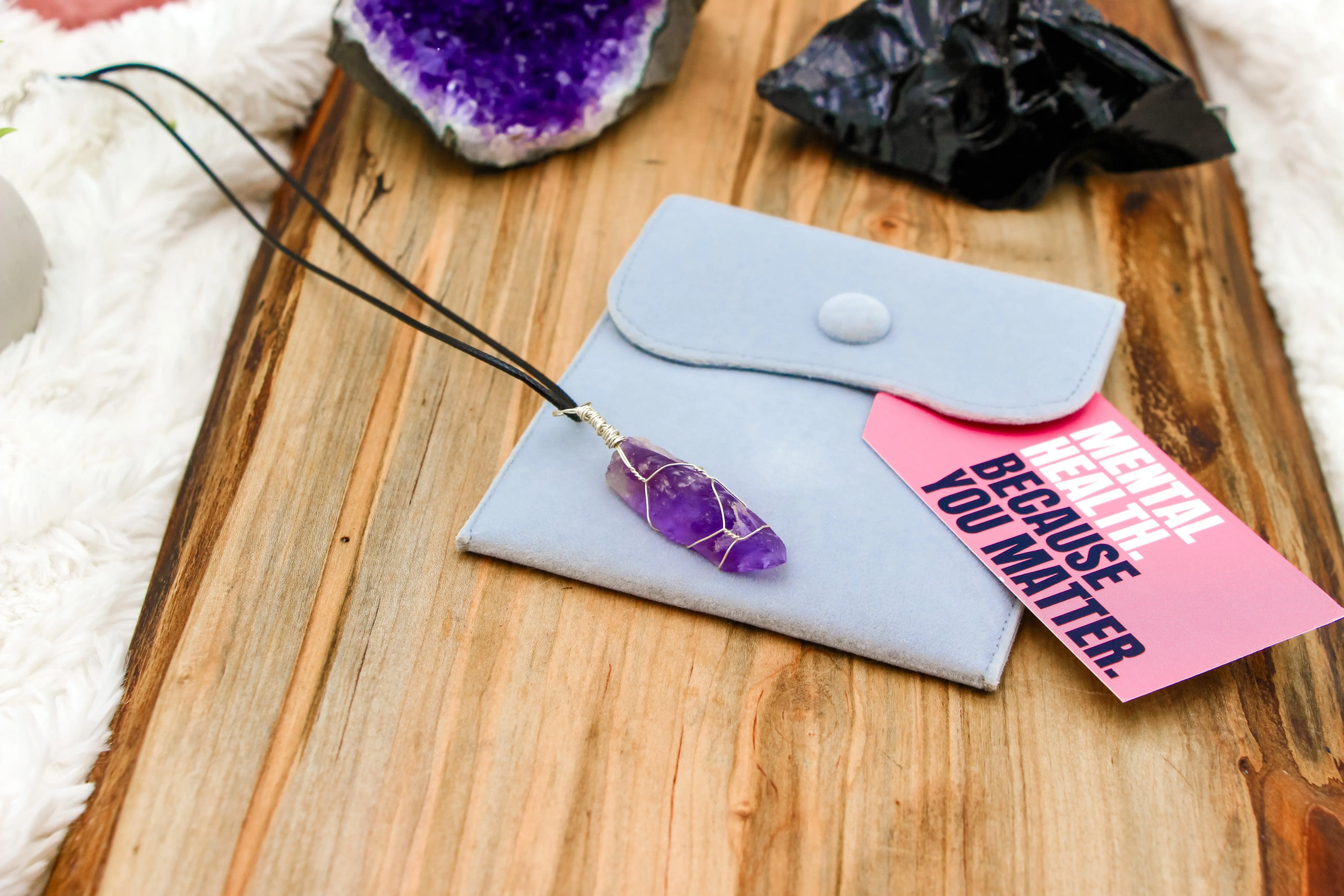 Amethyst Necklace – Elegant Simplicity Meets Healing Power