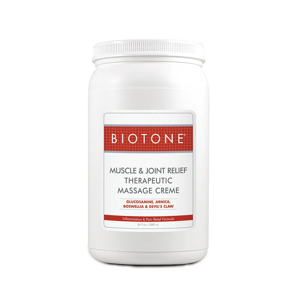 Biotone Muscle & Joint Relief Therapeutic Massage Creme