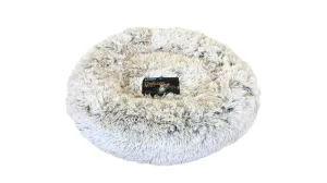 Brooklands Deluxe Calming Pet Bed Caramel Latte