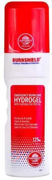 Burnshield Premium Hyrdogel Burn Spray 4.5 oz (125 ml) "Cools The Burn"