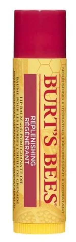 Burts Bees Replenishing Lip Balm Pomegranate Oil