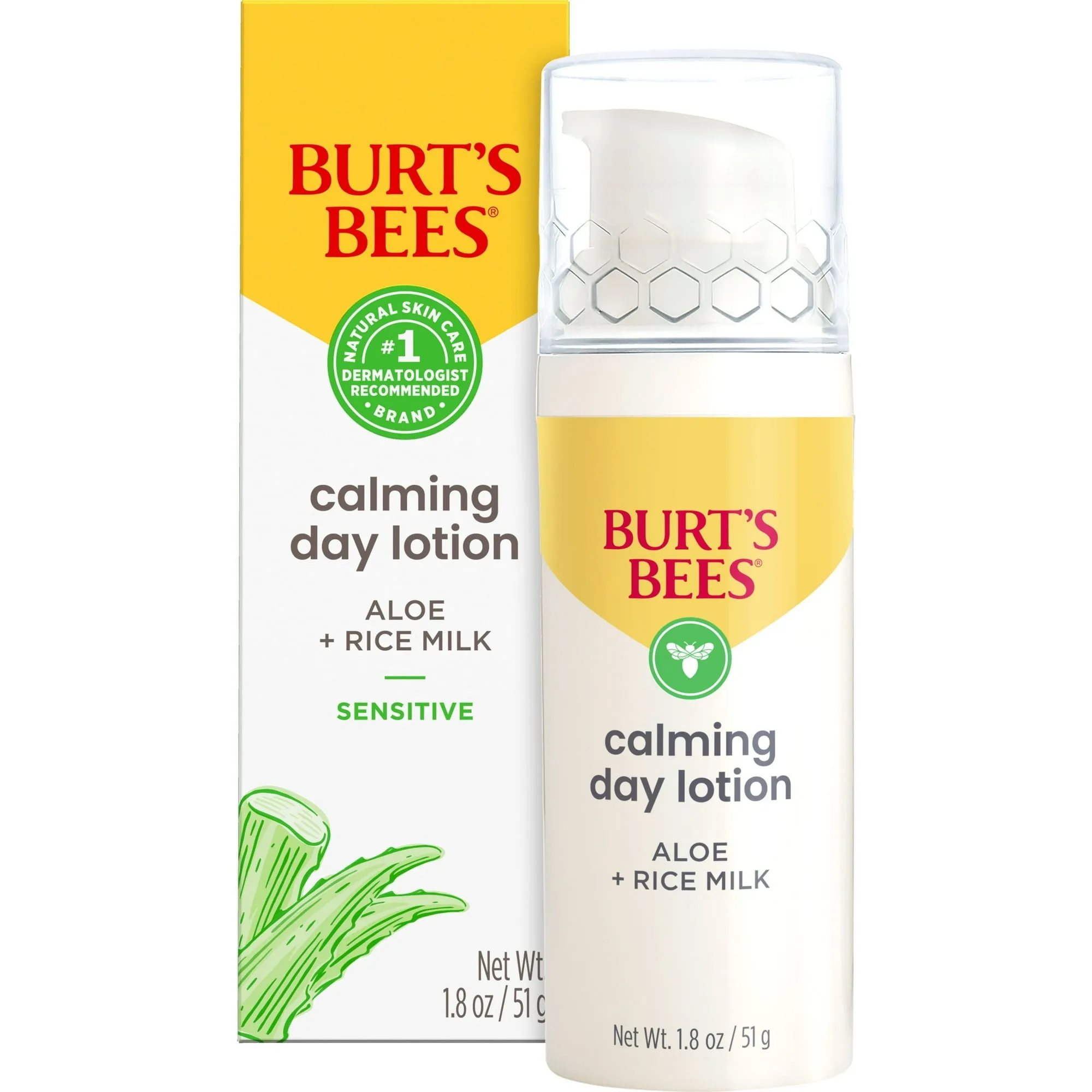 Burt's Bees  Sensitive Daily Moisturizing Cream 1.8oz