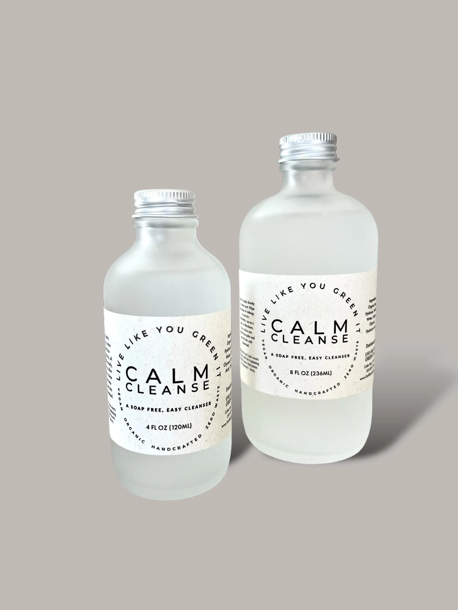 Calm Cleanse | Sensitive Skin Facial Cleanser with Rose Water