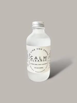 Calm Cleanse | Sensitive Skin Facial Cleanser with Rose Water