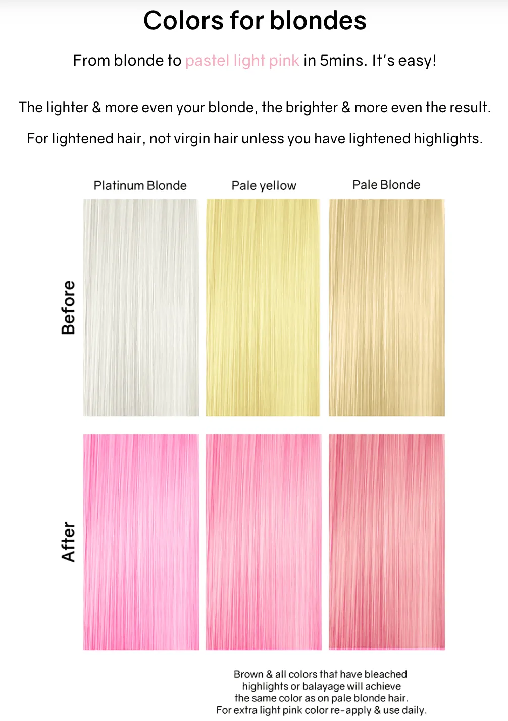 Celeb Luxury Viral Colorwash Pastel Light Pink