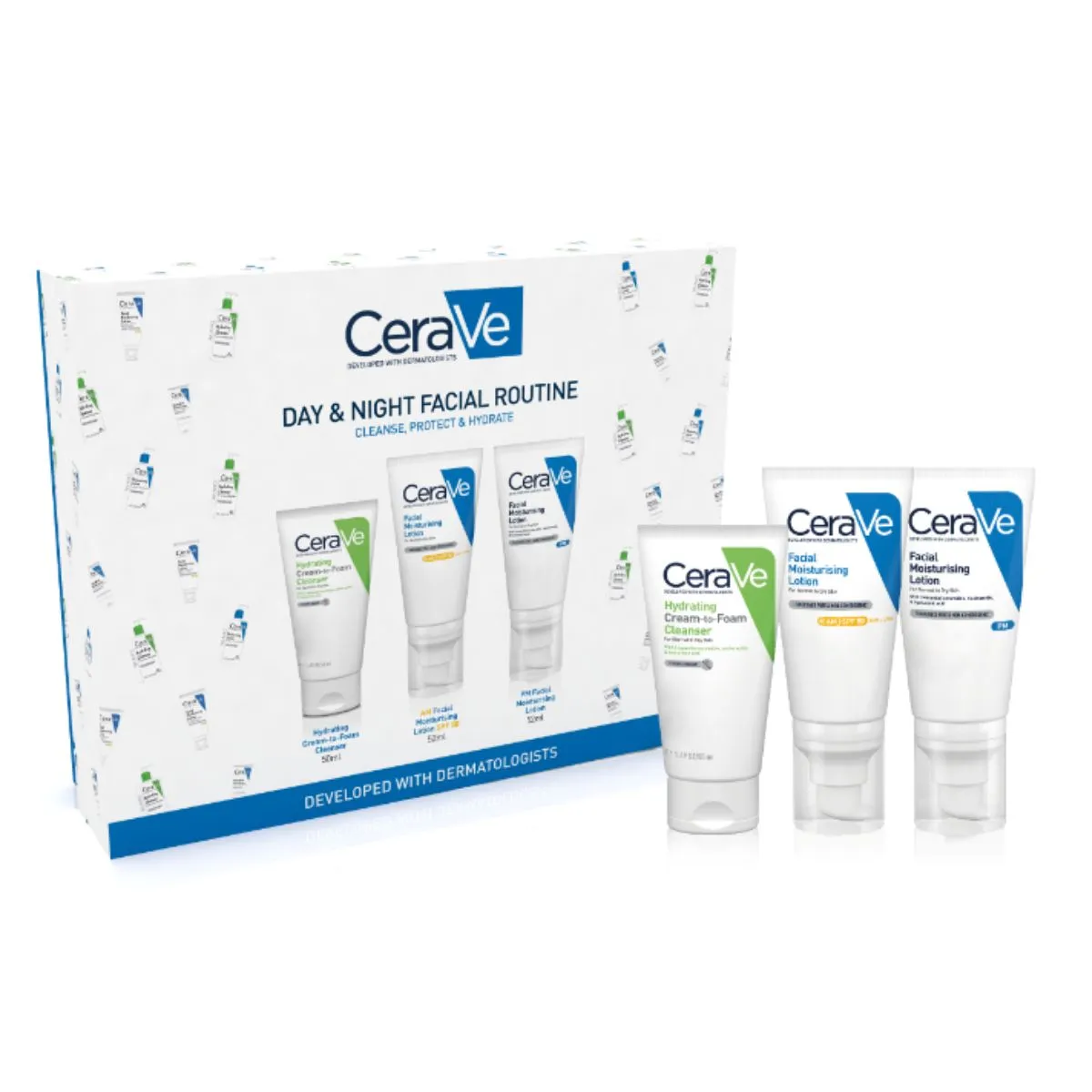 CeraVe Day & Night Facial Routine Gift Set