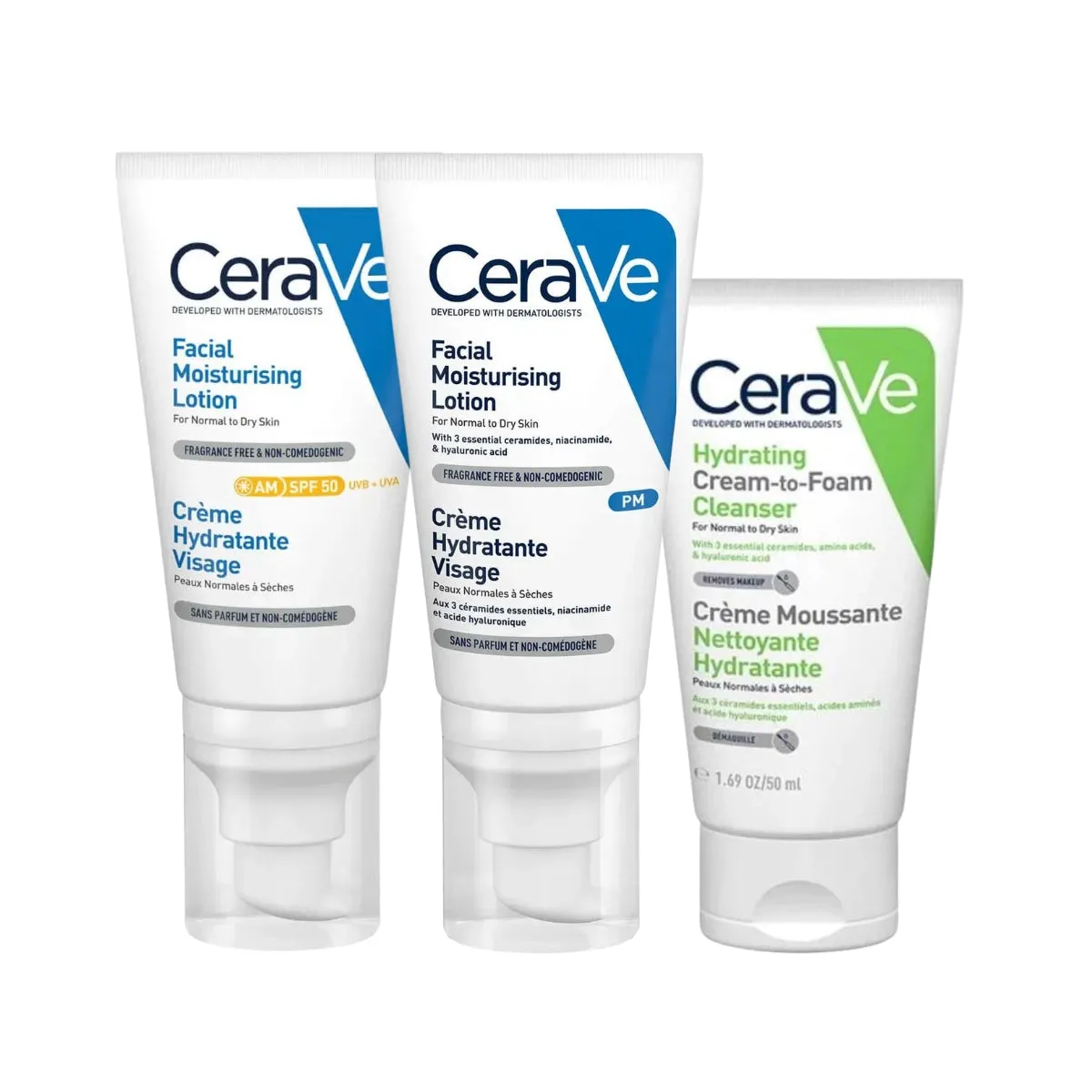 CeraVe Day & Night Facial Routine Gift Set