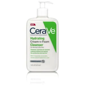 Cerave Hydrating Cream To Foaming Cleanser