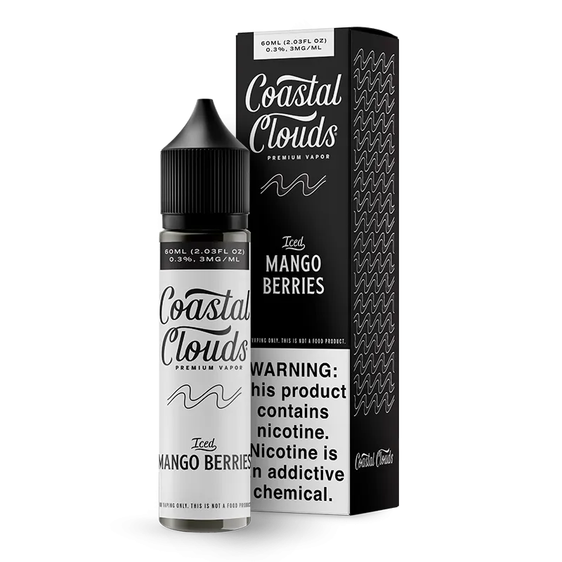 Coastal Clouds - Iced Mango Berries - 60ML E-Liquid