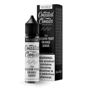 Coastal Clouds - Iced Passion Fruit Orange Guava - 60ML E-Liquid