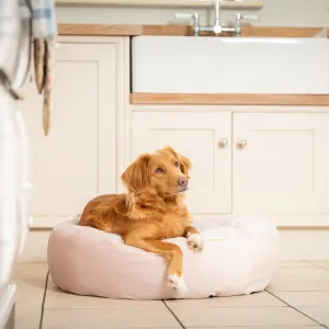 Donut Bed With Removable Covers in Blossom Velvet by Lords & Labradors