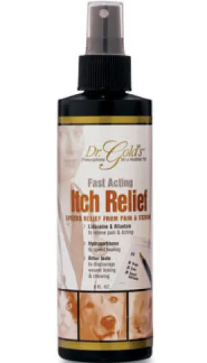 Dr Gold's Fast Acting Itch Relief Spray 8oz