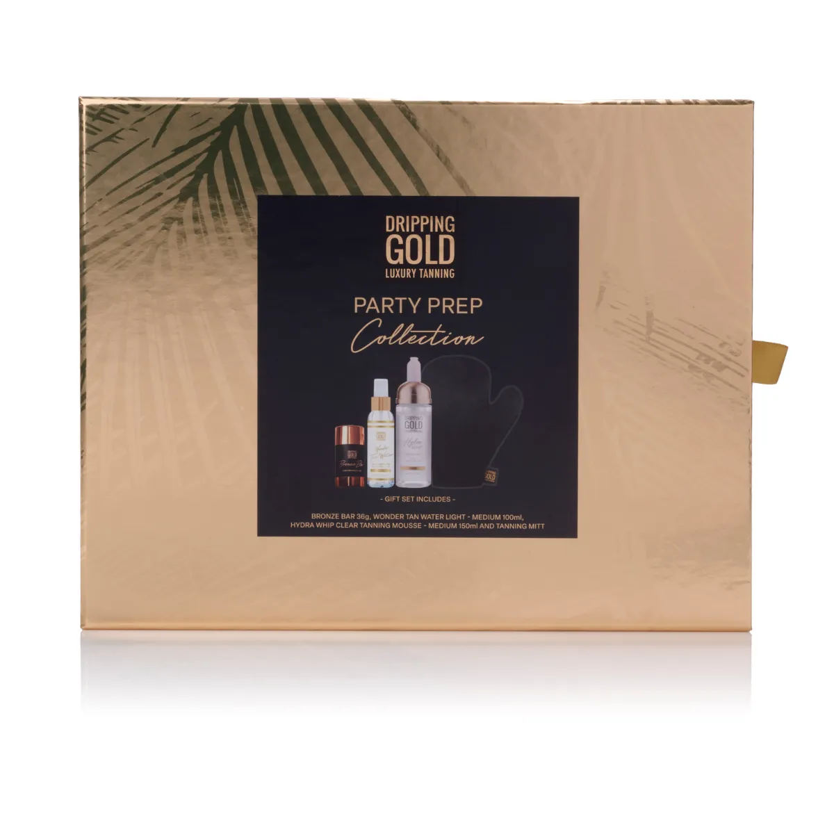 Dripping Gold Party Prep Collection Gift Set