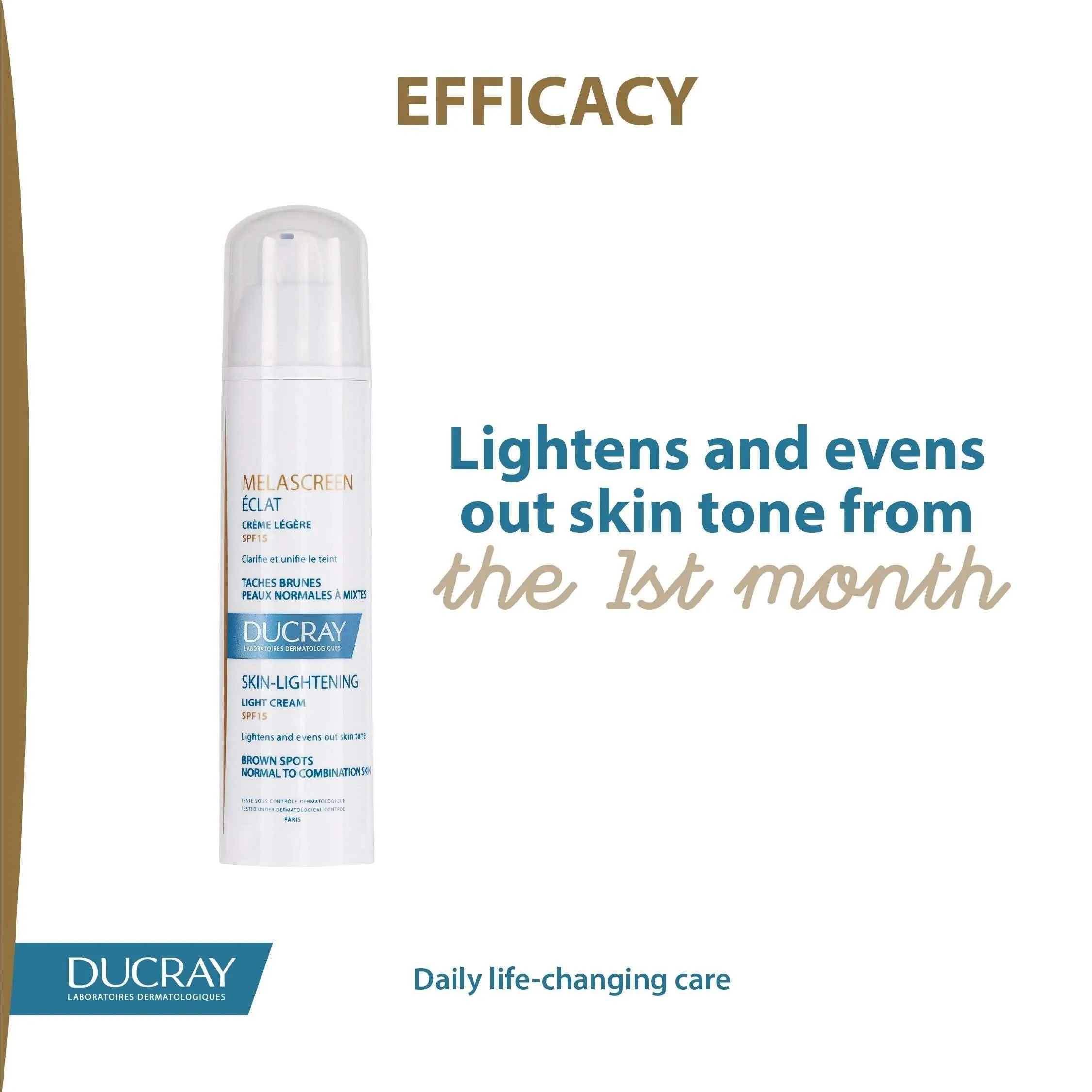 Ducray Melascreen Eclat Light Cream Spf15