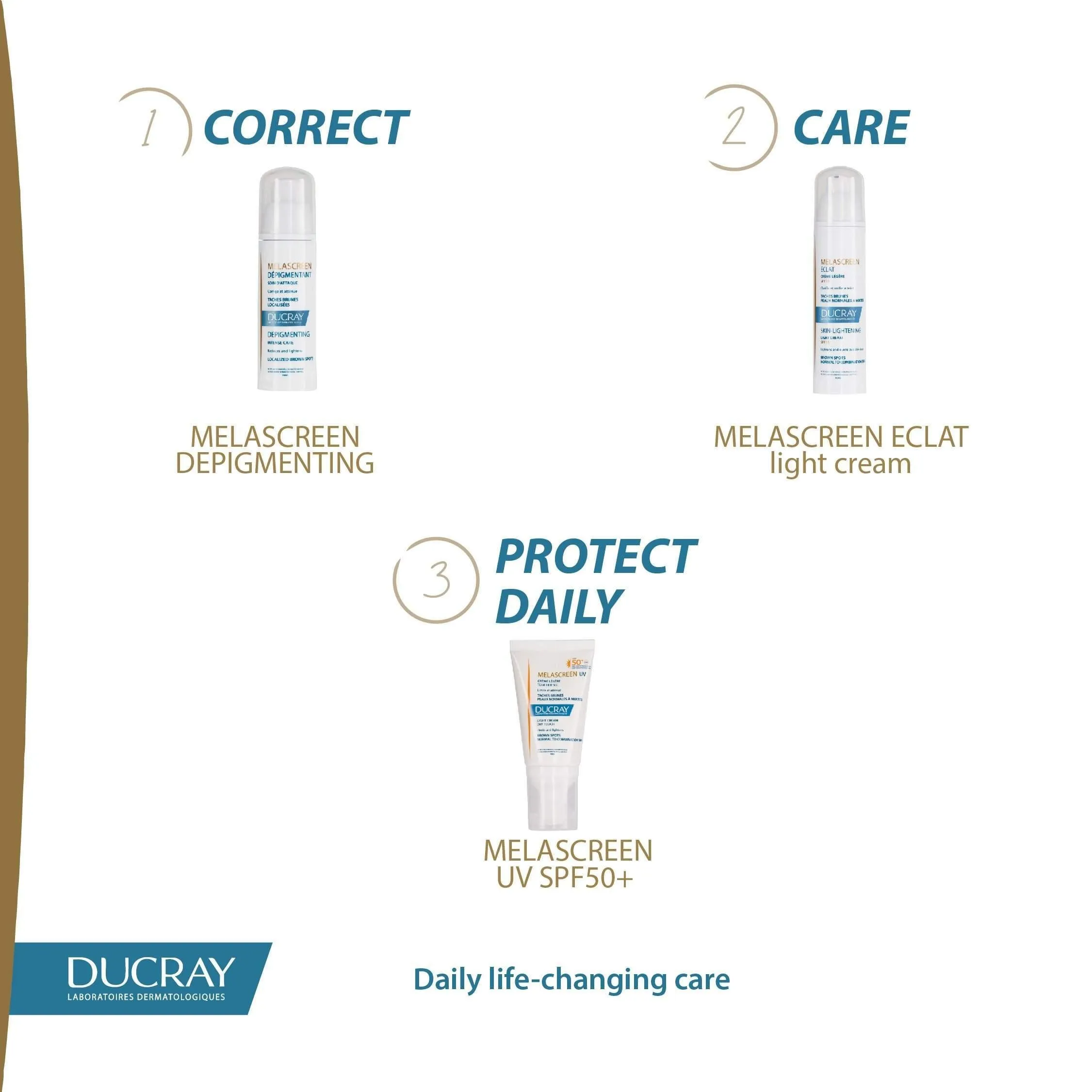 Ducray Melascreen Eclat Light Cream Spf15