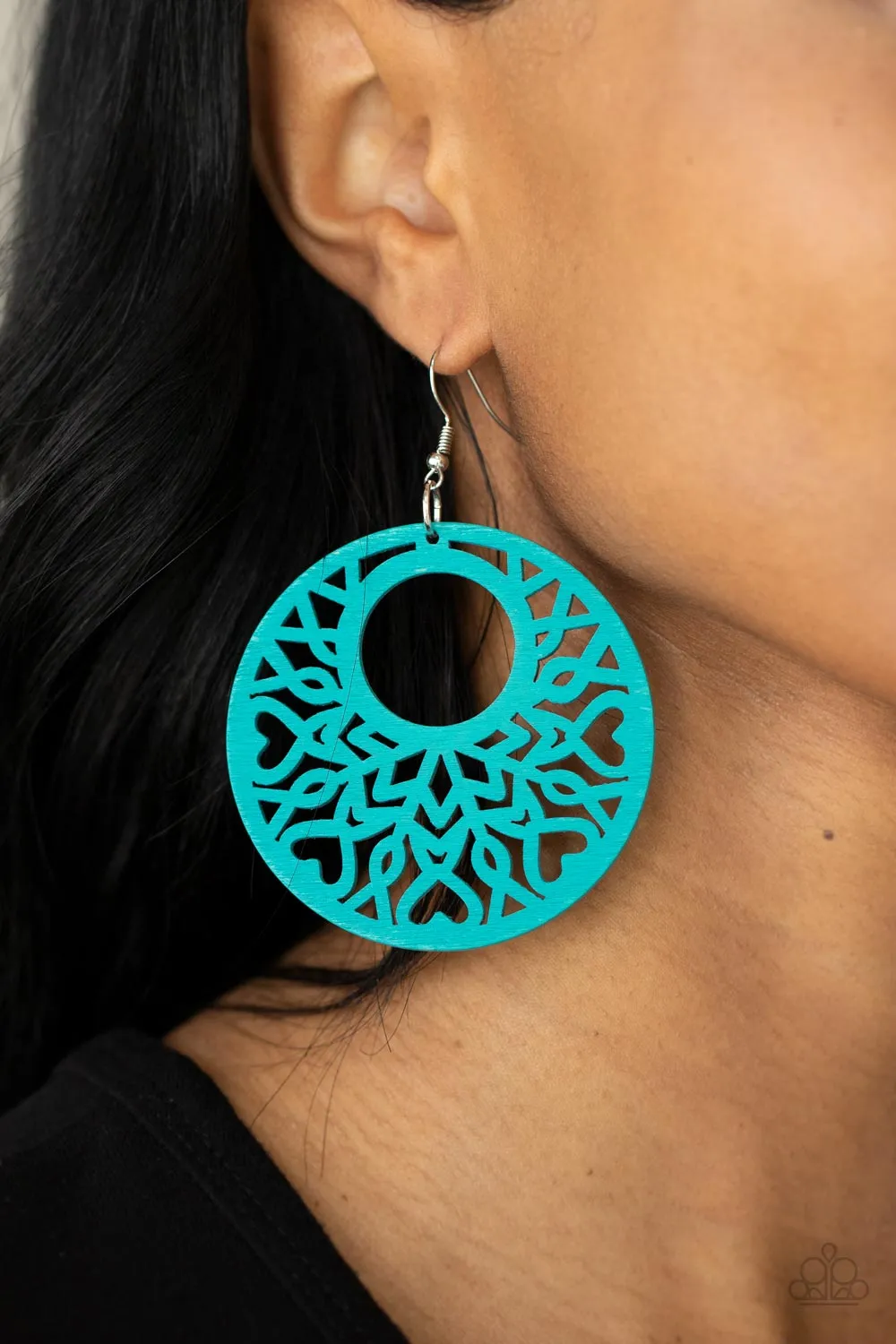 Earrings Tropical Reef - Blue E2291