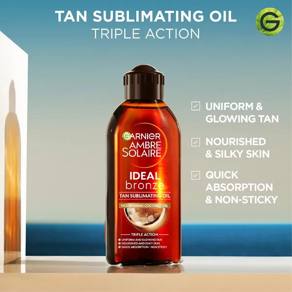 Garnier - Ambre Solaire Ideal Bronze Tan Sublimating Oil