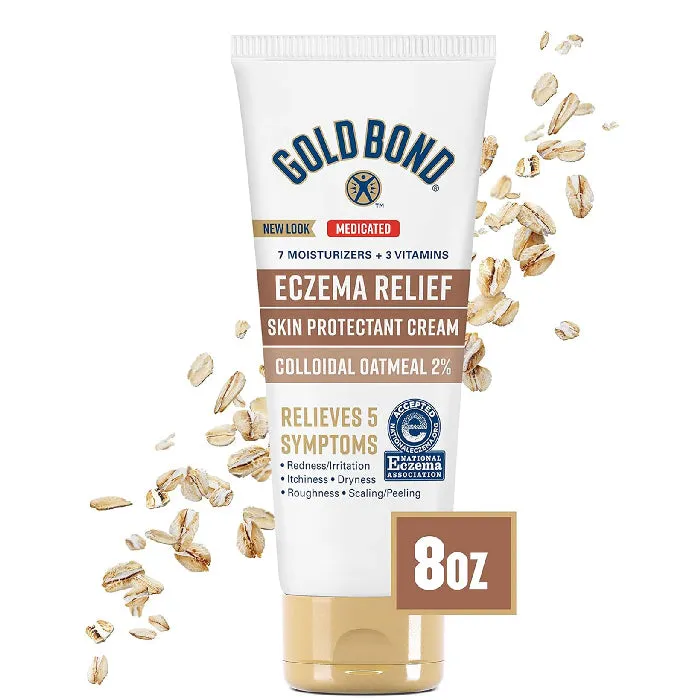 Gold Bond Ultimate Eczema Relief Skin Protectant Cream 8 oz