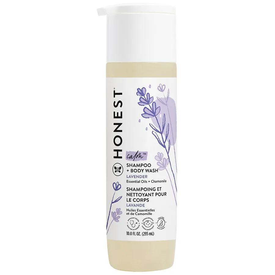 Honest Calm ShampooBody Wash Lavender 10oz