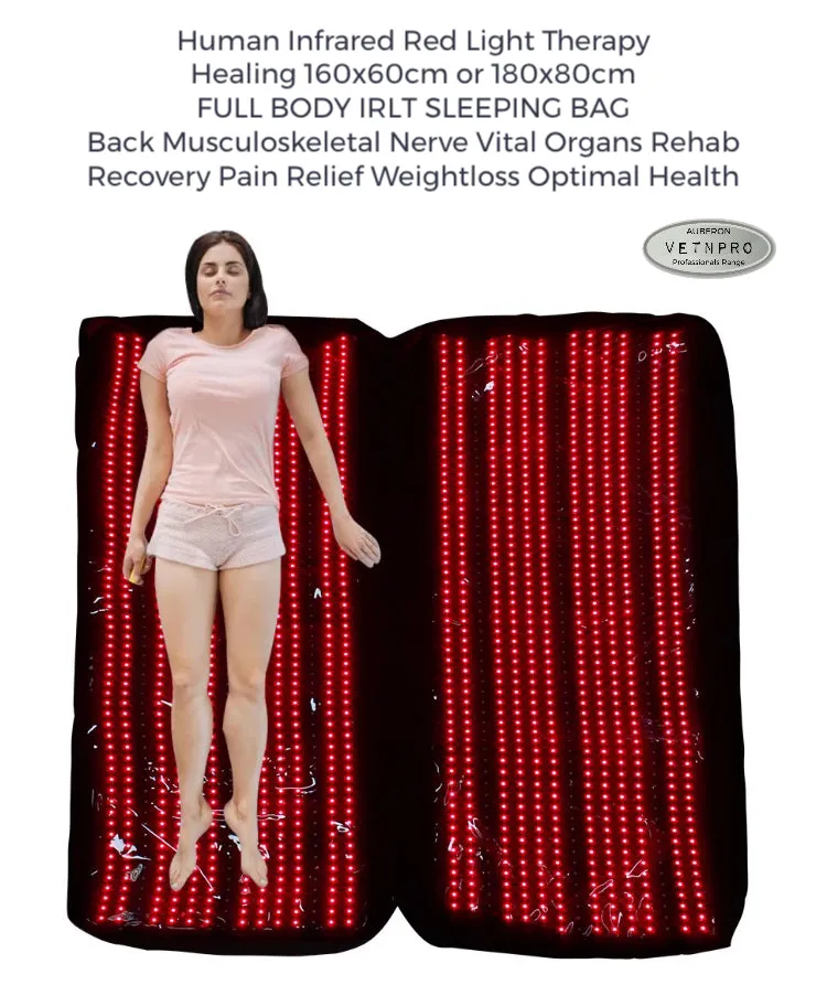 Human InfraRed Light Therapy SLEEPING BAG Multipurpose Back Vital Organs Musculoskeletal ALL OVER BODY Pain Relief Healing Recovery Rehabilitation Weightloss Rest & Restoration