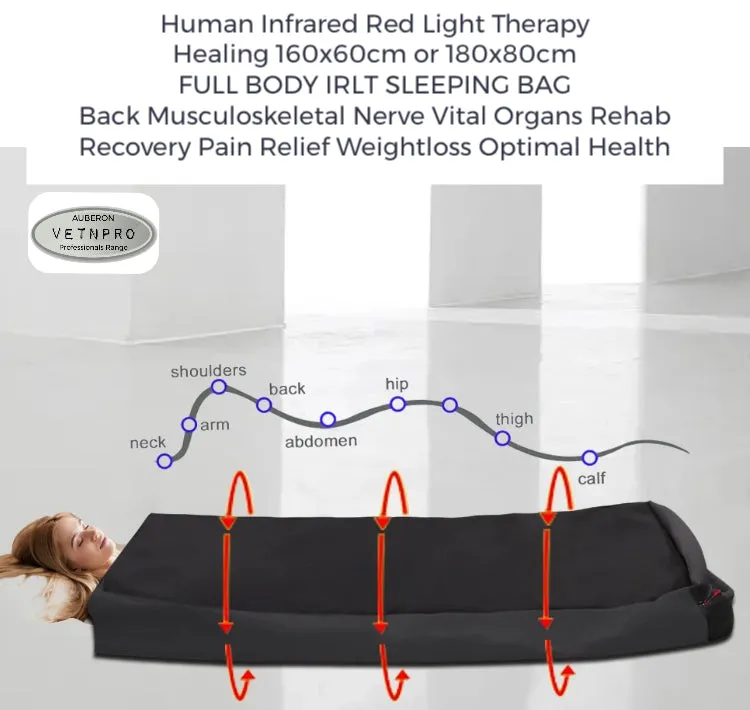 Human InfraRed Light Therapy SLEEPING BAG Multipurpose Back Vital Organs Musculoskeletal ALL OVER BODY Pain Relief Healing Recovery Rehabilitation Weightloss Rest & Restoration