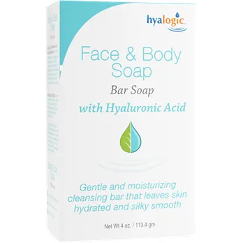 Hyalogic Face & Body Bar Soap 4 oz