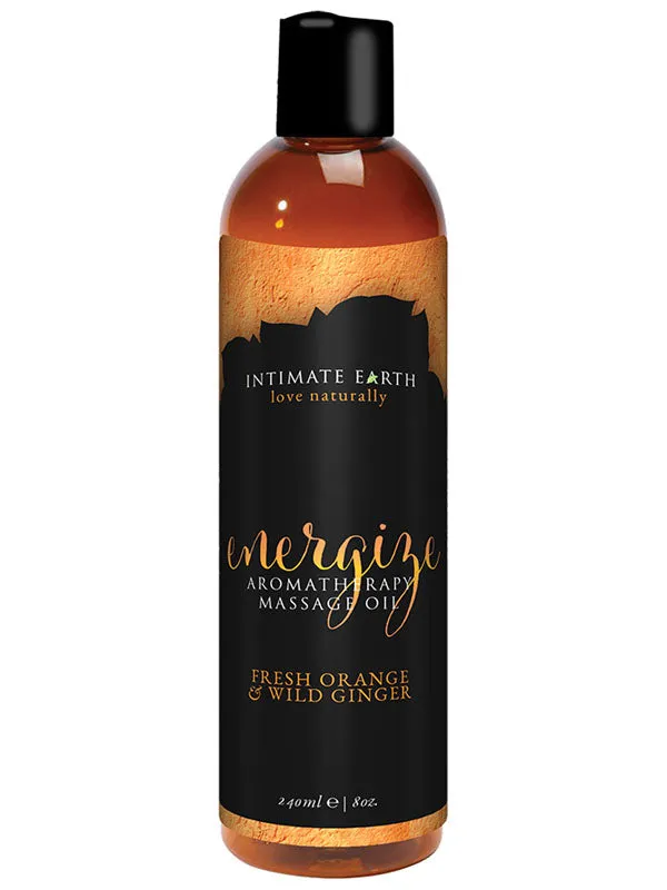 Intimate Earth Energize Massage Oil 240ml