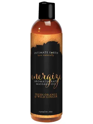 Intimate Earth Energize Massage Oil 240ml