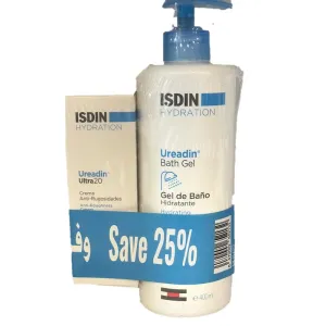 Isdin Ureadin Hydrating Promo (Bath Gel 400Ml   Anti - Roughness Cream 50Ml) 1KT