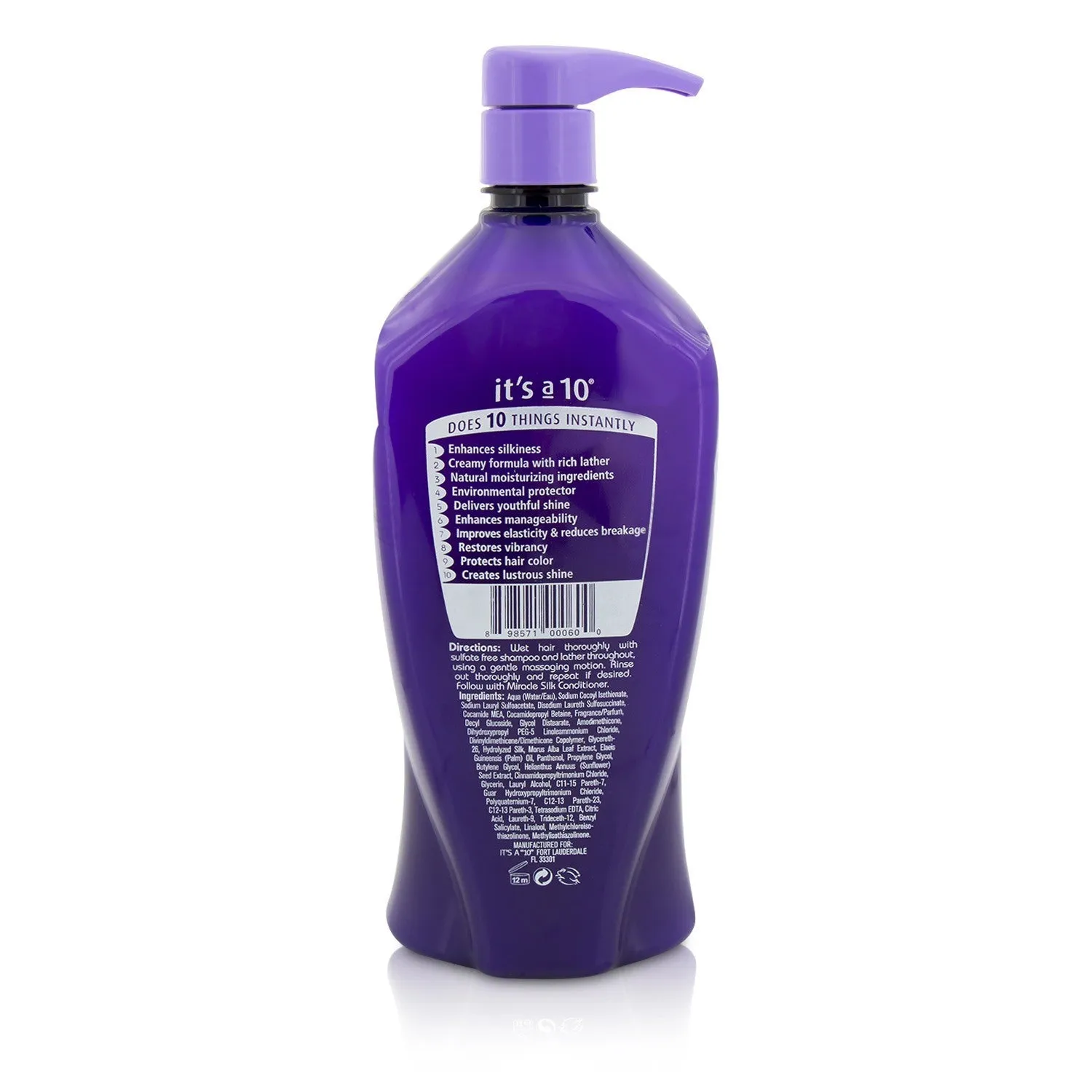 IT'S A 10 - Silk Express Miracle Silk Shampoo    379116 1000ml/33.8oz