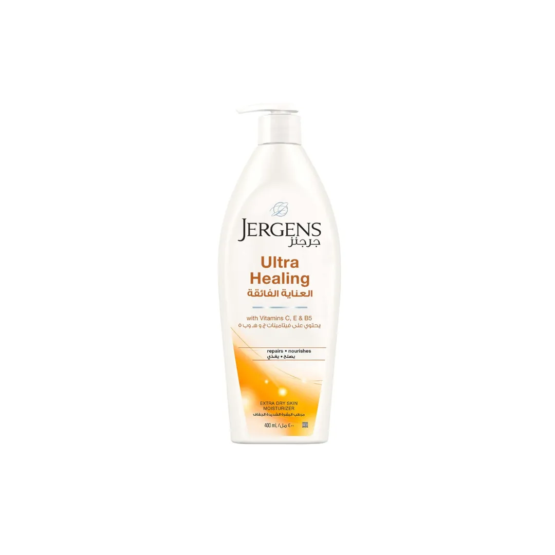 Jergens Ultra Healing Extra Dry Skin Moisturizer 400ml – Intensive Hydration for Dry Skin