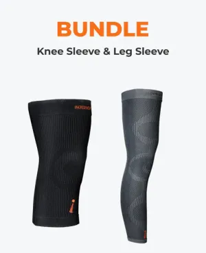 KNEE SLEEVE AND LEG SLEEVE BUNDLE