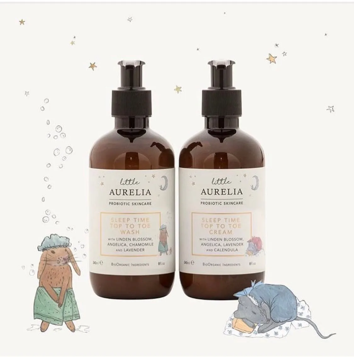 Little Aurelia Top to Toe Wash&Cream