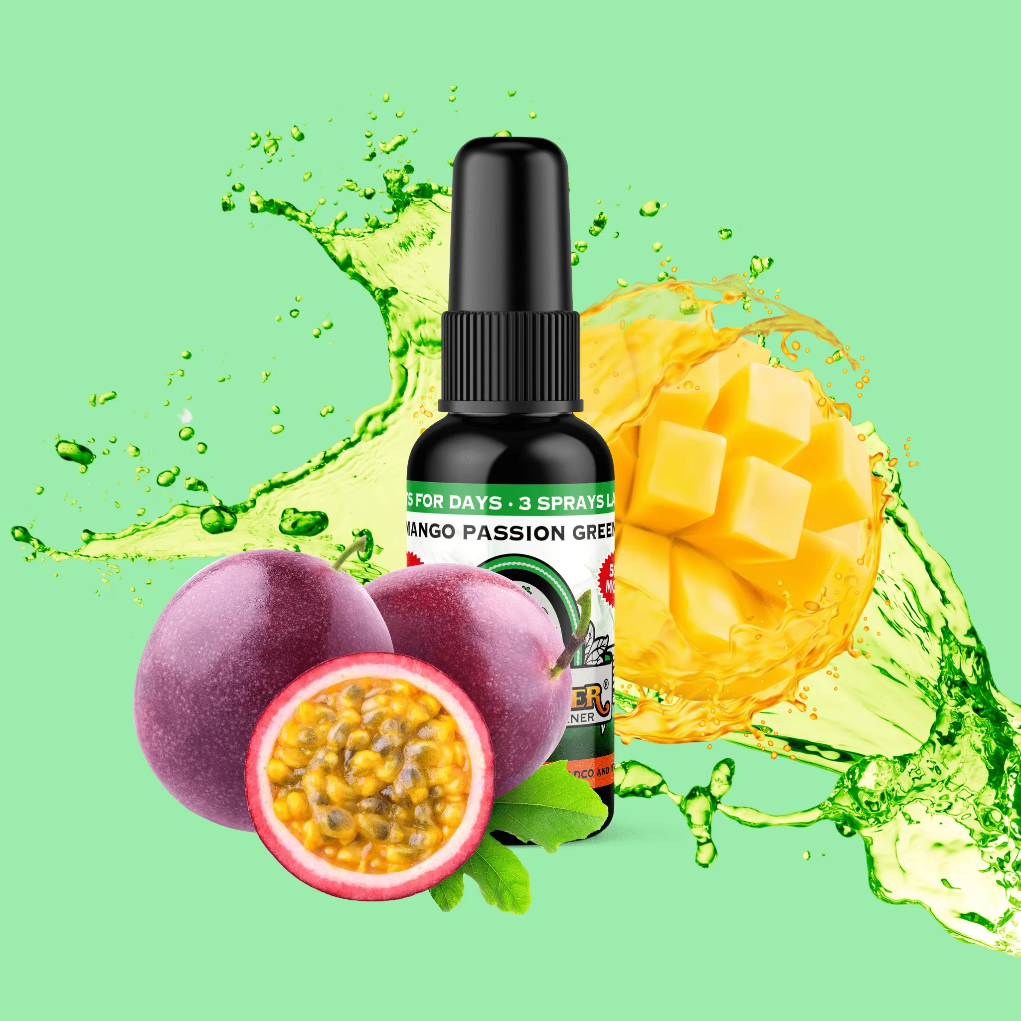 Mango Passion Green Air Freshener Spray