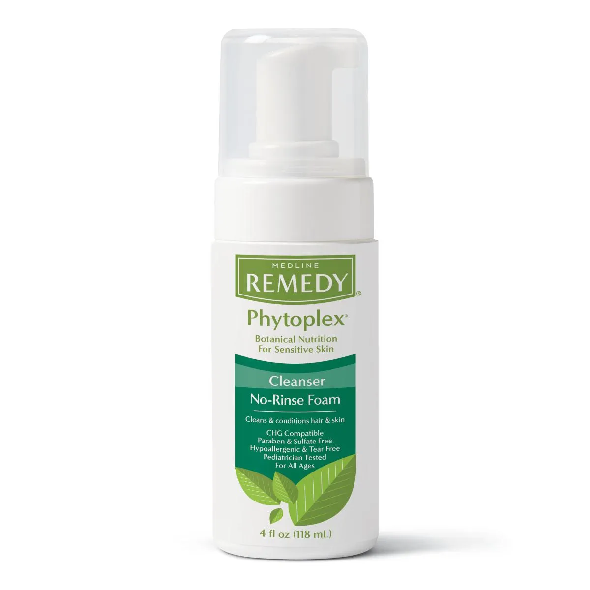 Medline Remedy Phytoplex Hydrating No-Rinse Foam Cleanser