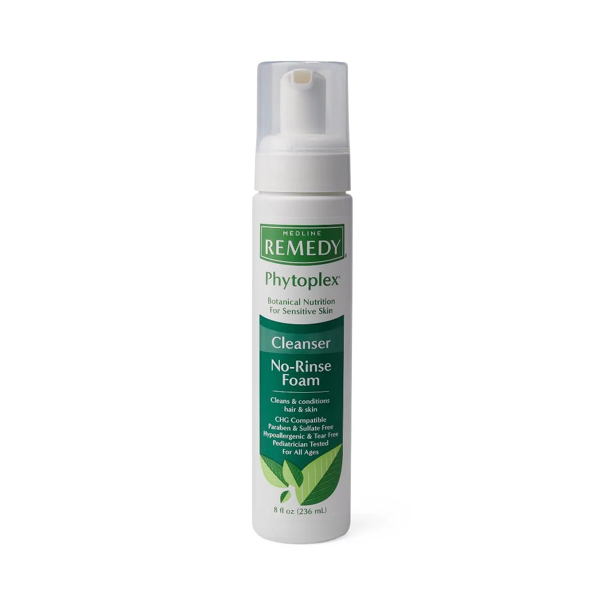 Medline Remedy Phytoplex Hydrating No-Rinse Foam Cleanser