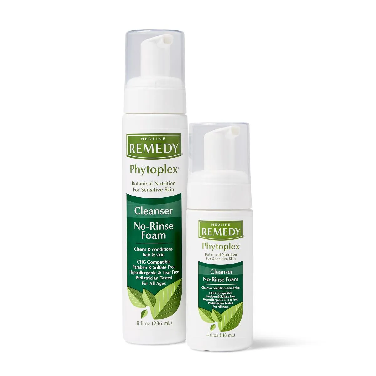 Medline Remedy Phytoplex Hydrating No-Rinse Foam Cleanser