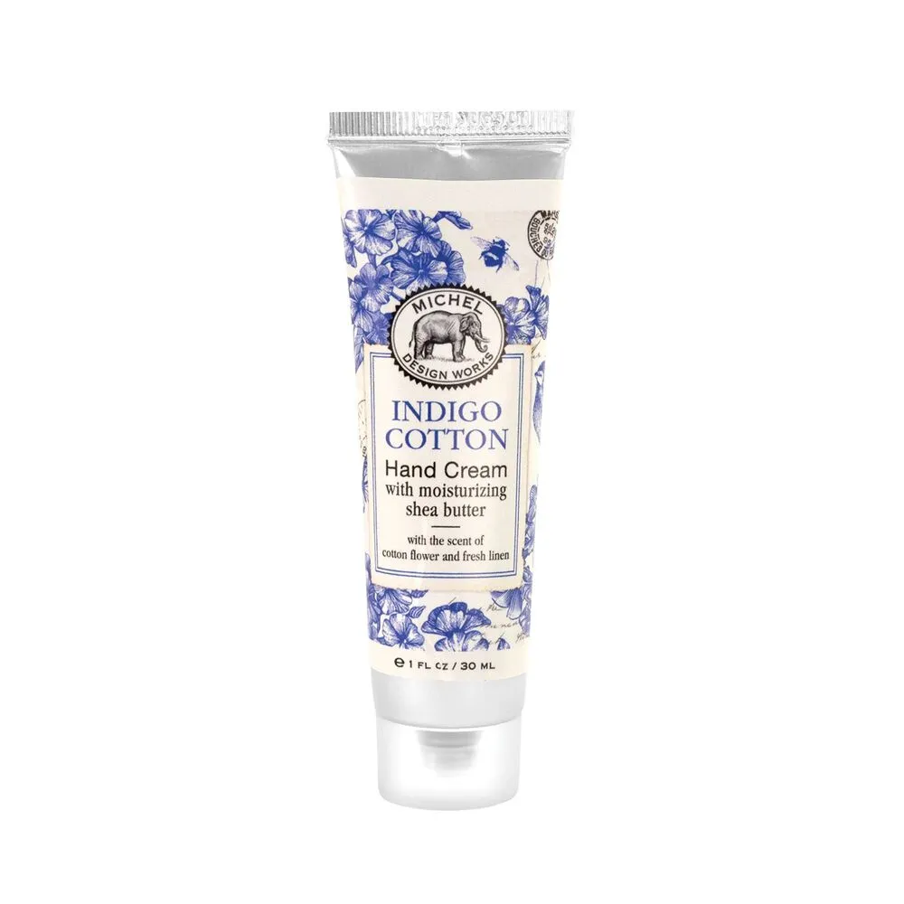 MICHEL DESIGN WORK INDIGO COTTON SMALL HAND CREAM