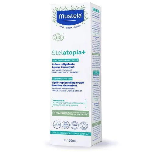 Mustela Bio-Stelatopia   Lipid Replenishing Cream, 150ml