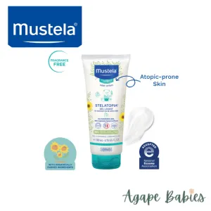 Mustela Stelatopia Cleansing Gel 200ml Exp: 01/23