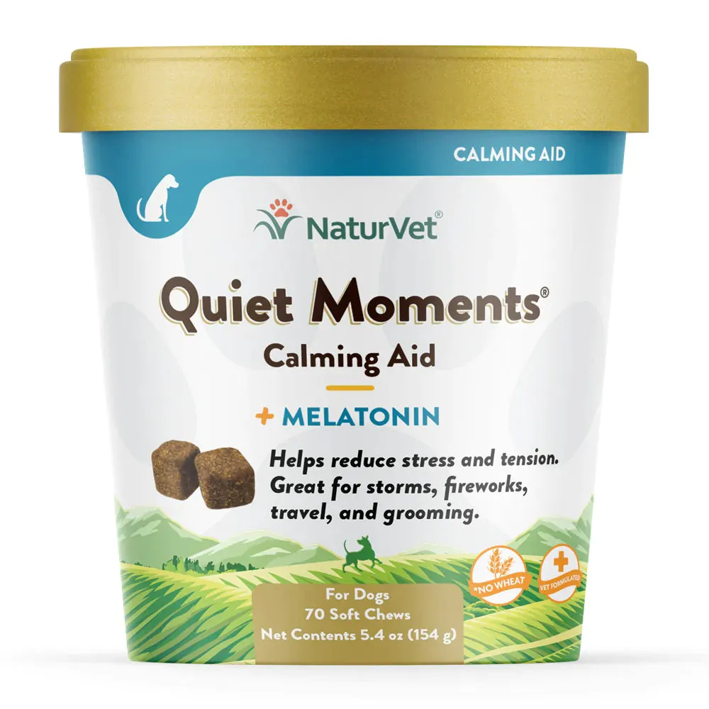 NaturVet Quiet Moments® Dog Calming Aid Soft Chews