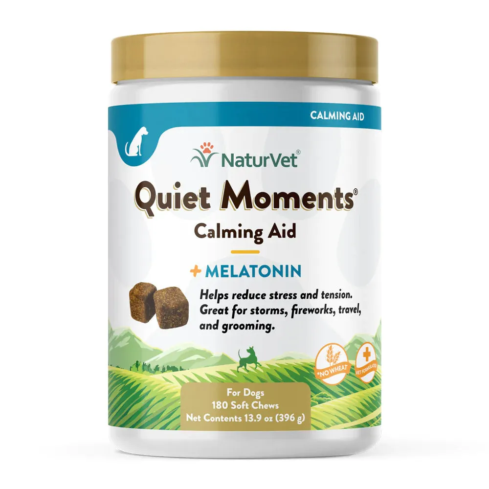 NaturVet Quiet Moments® Dog Calming Aid Soft Chews