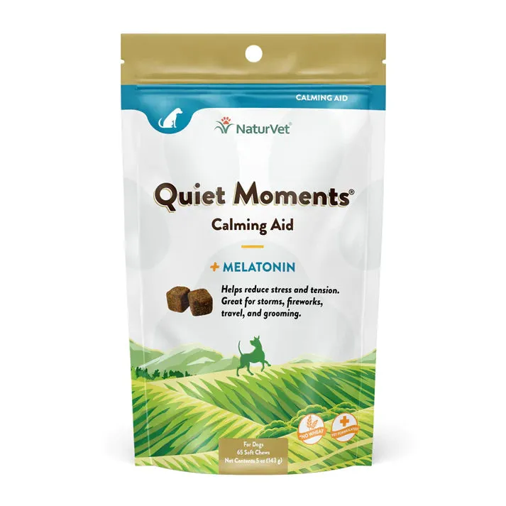 NaturVet Quiet Moments® Dog Calming Aid Soft Chews