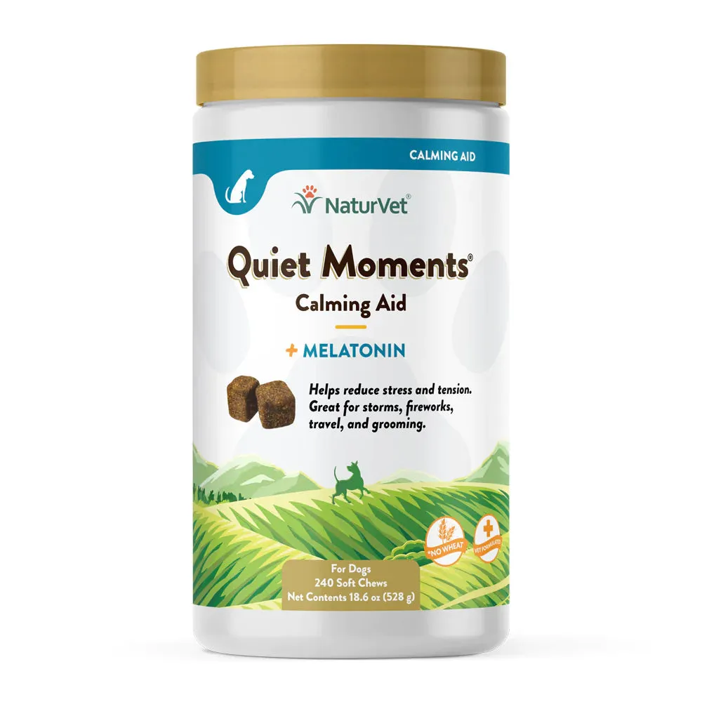 NaturVet Quiet Moments® Dog Calming Aid Soft Chews