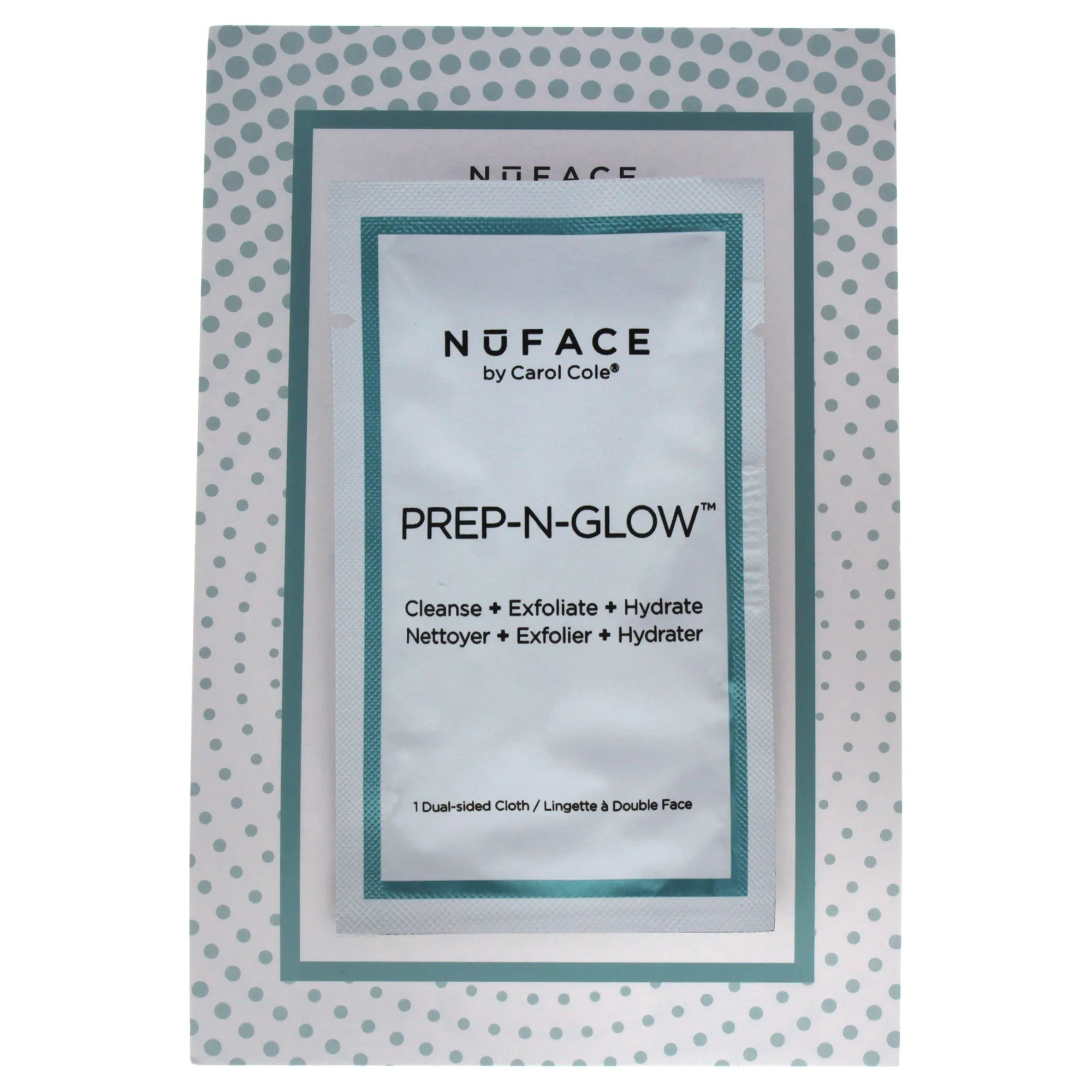 Nuface Prep-N-Glow Textured Cleansing Cloth By Nuface For Women - 1 Pc Cloths  1 Pc