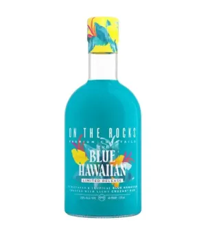 On The Rocks Blue Hawaiian Limited Release Cocktail 375mL