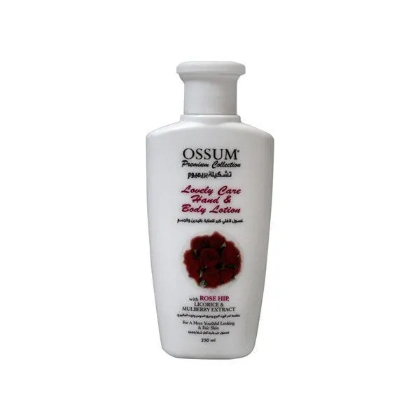 OSSUM ROSE HIP LOVELY CARE BODY LOTION 500ML