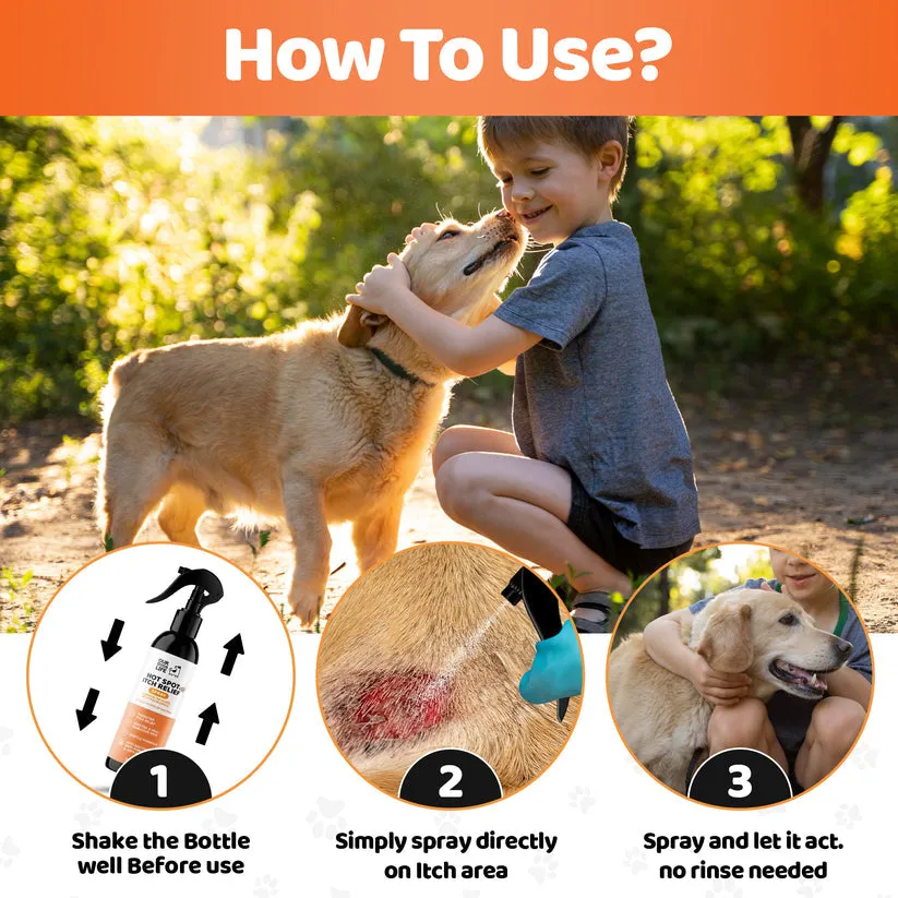 Our Dogs Life - Hot Spot Itch Relief Spay